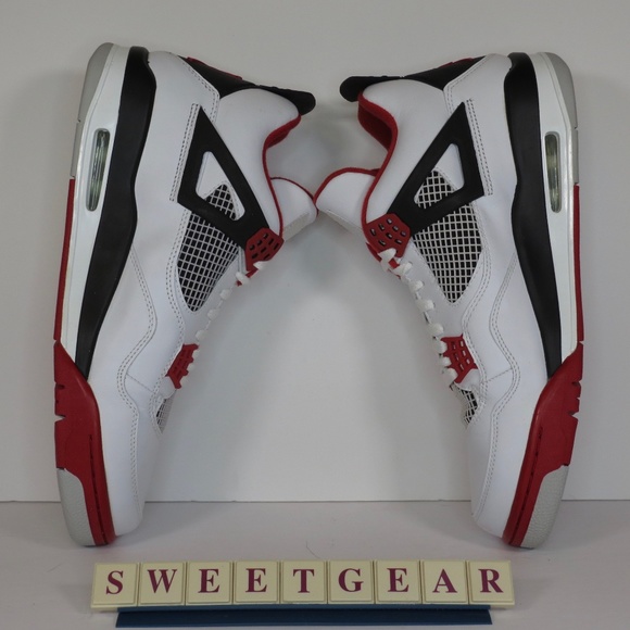 JORDAN 4 RETRO FIRE RED 'MARS BLACKMON' - Picture 10 of 16